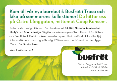 Annons sommar Busfröt